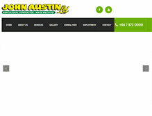 Tablet Screenshot of johnaustinltd.co.nz